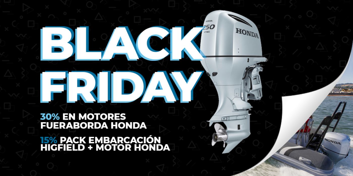 ¡Nos apuntamos al Black Friday! Descuentos en motores fueraborda y semirrígidas