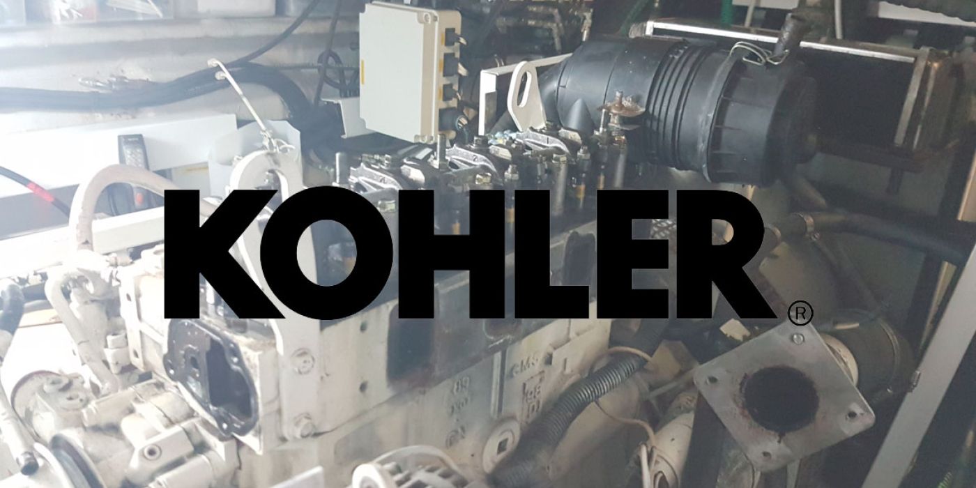 Reparación de un generador marino Kohler 27kW