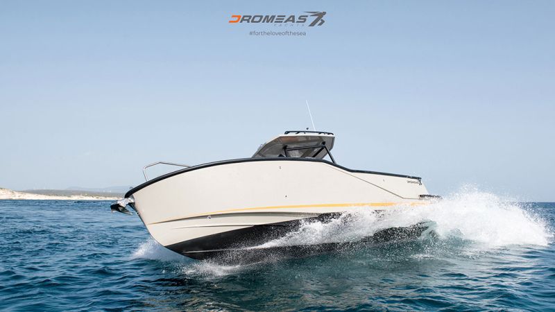 Distribución exclusiva en Ibiza de Dromeas Yachts