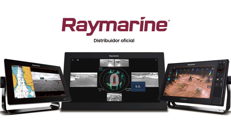 We are official Raymarine distributors in Ibiza!