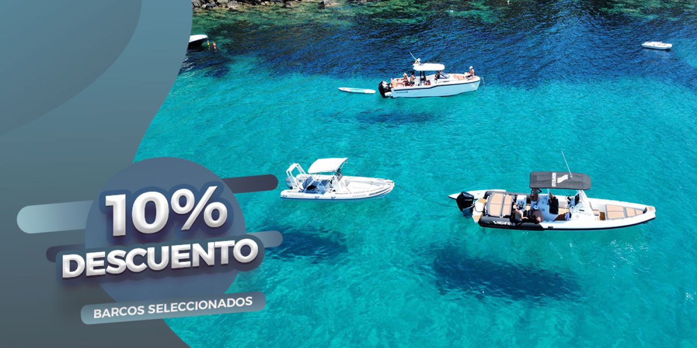 Alquila tu barco en Ibiza al mejor precio: ¡10% de descuento!