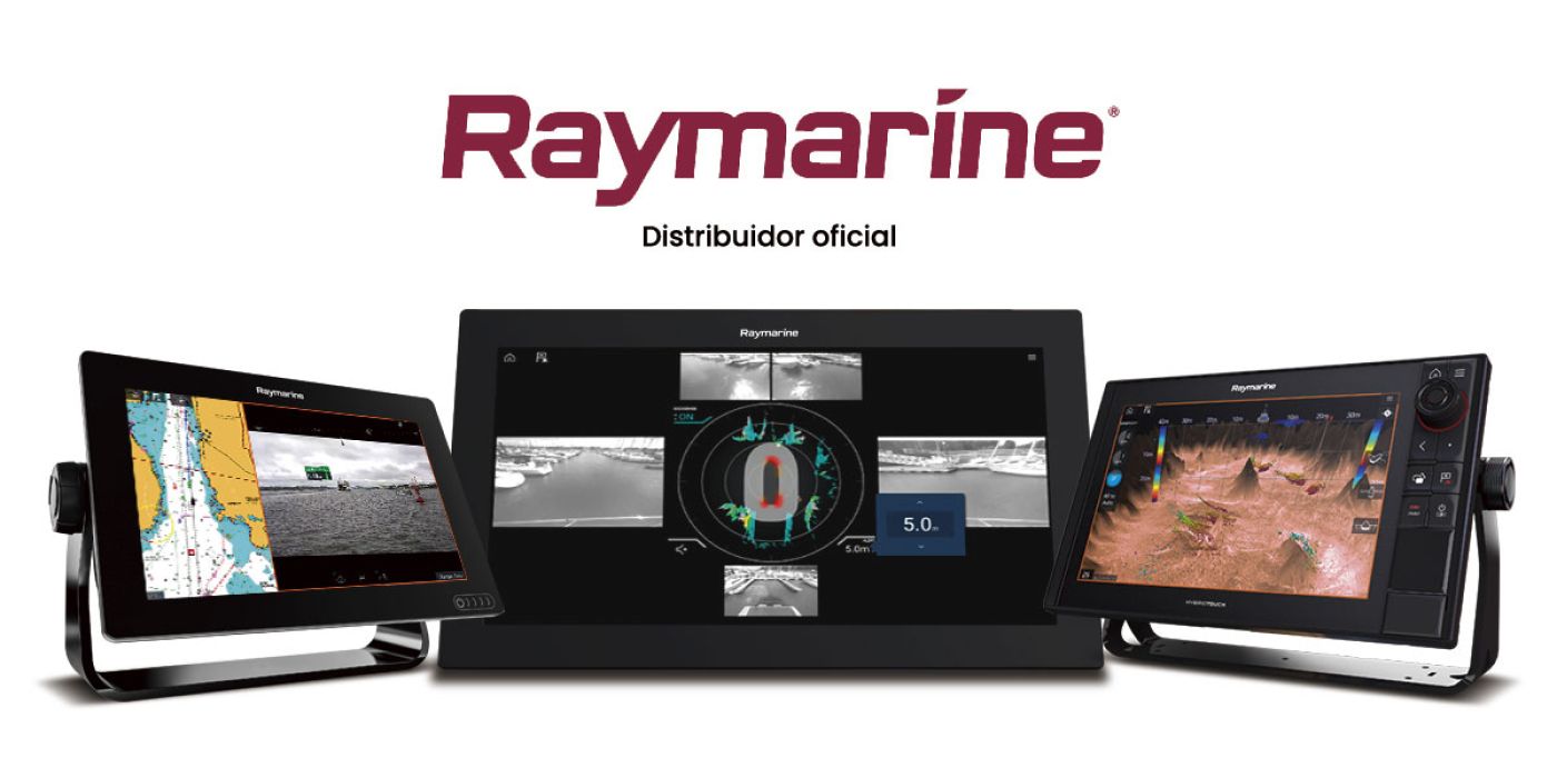 We are official Raymarine distributors in Ibiza!