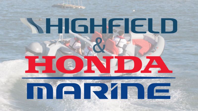 Semirrígidas Highfield con motores fueraborda Honda Marine
