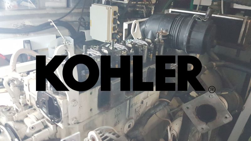 Reparación de un generador marino Kohler 27kW